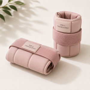 Shop adjustable ankle weights designed for walking, Pilates, strength training, glute workouts, and everyday low-impact movement.